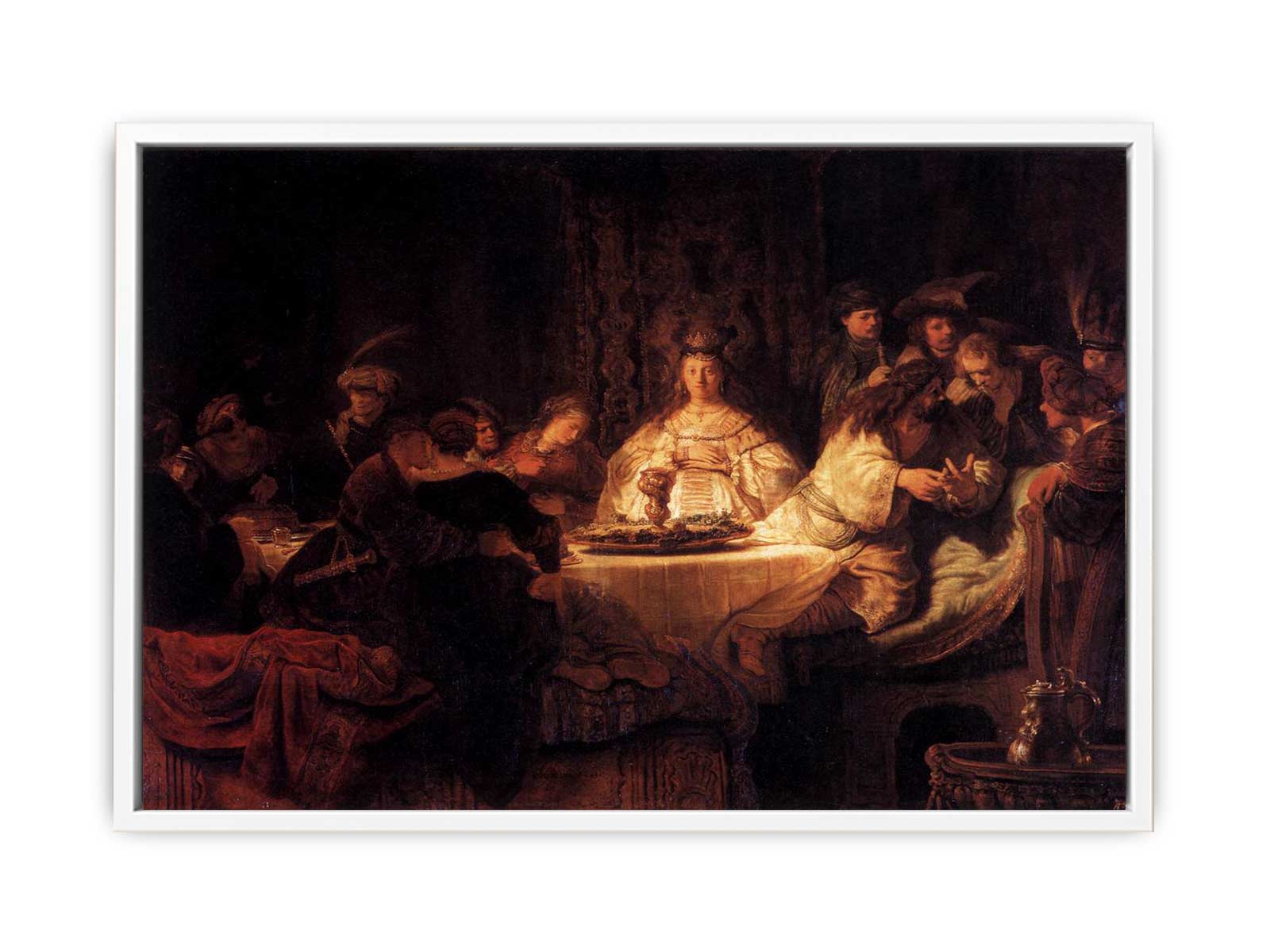 The wedding feast of Samson
 Painting