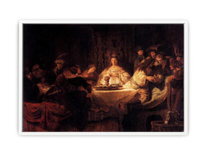 The wedding feast of Samson
 Painting