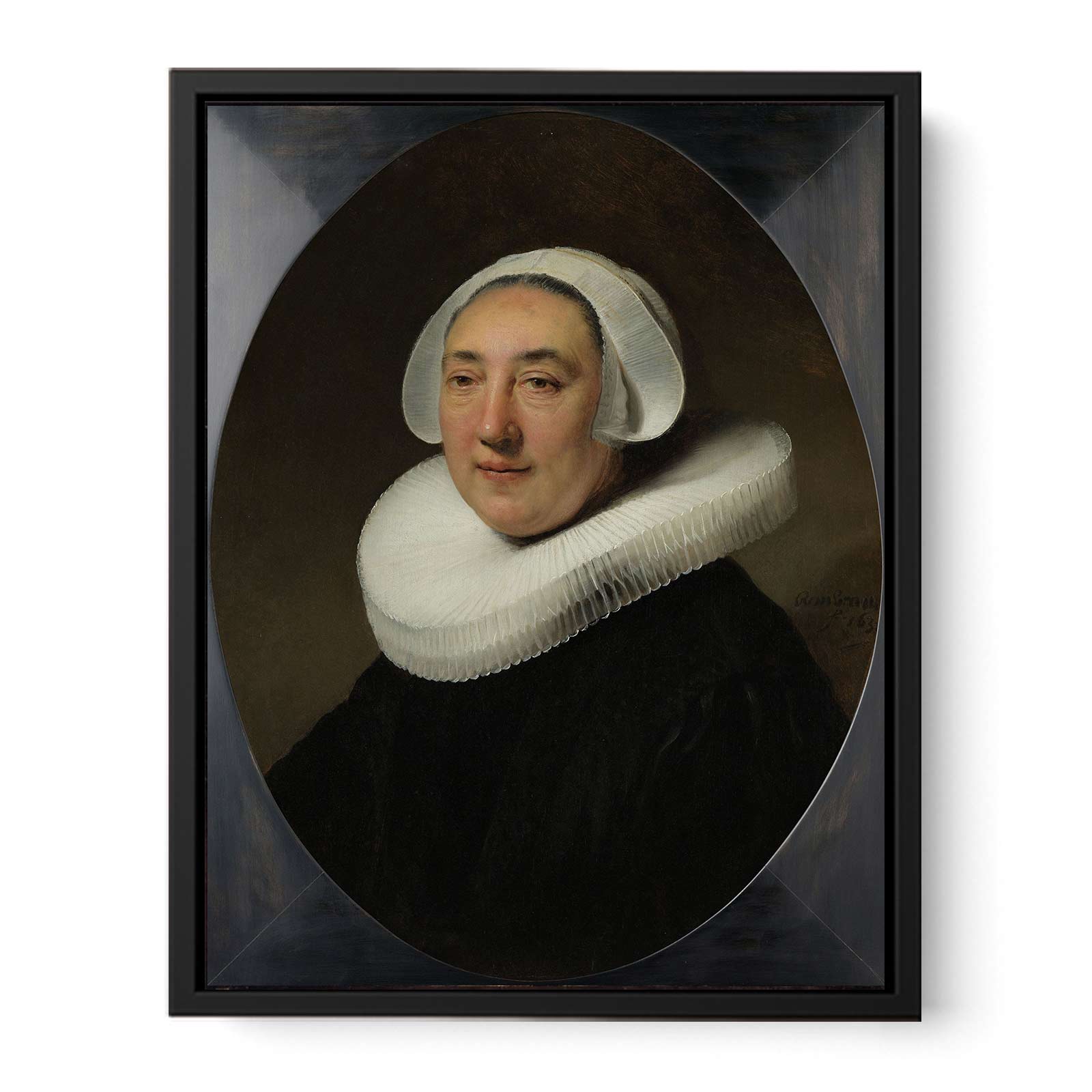 Portrait of Haesje van Cleyburgh Painting