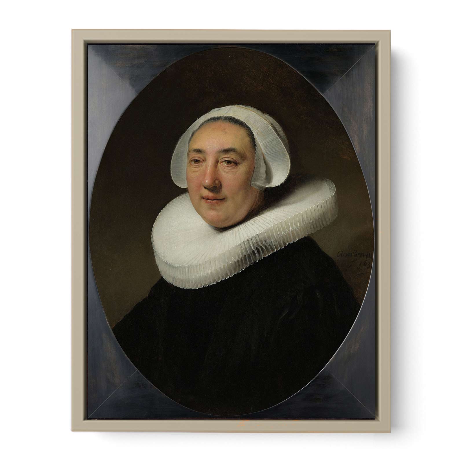 Portrait of Haesje van Cleyburgh Painting
