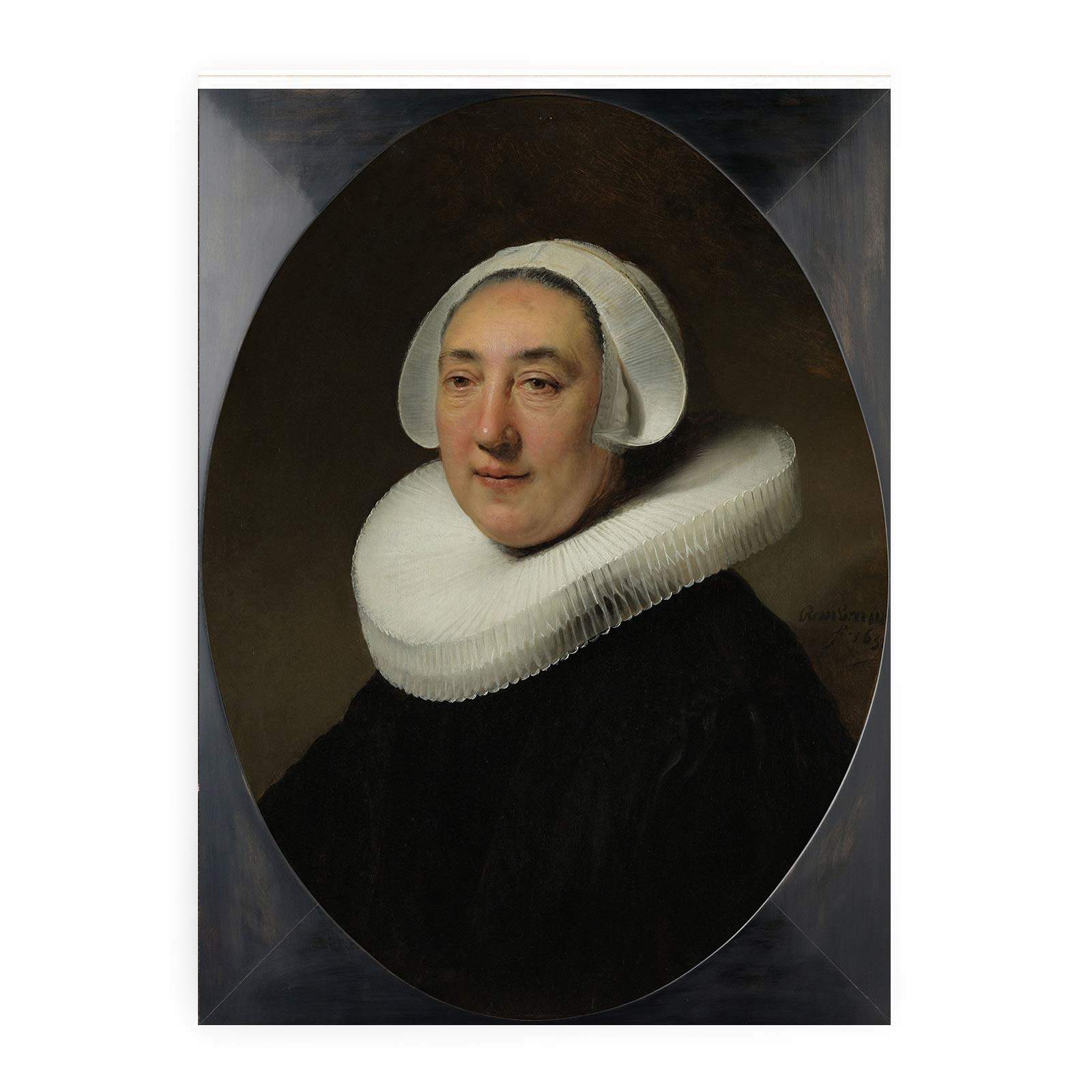 Portrait of Haesje van Cleyburgh Painting