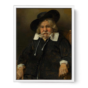 Portrait of an Elderly Man Painting