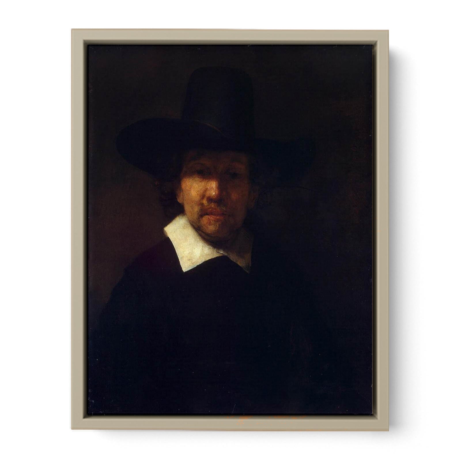 Portrait of Jeremiah Becker 1666 Painting