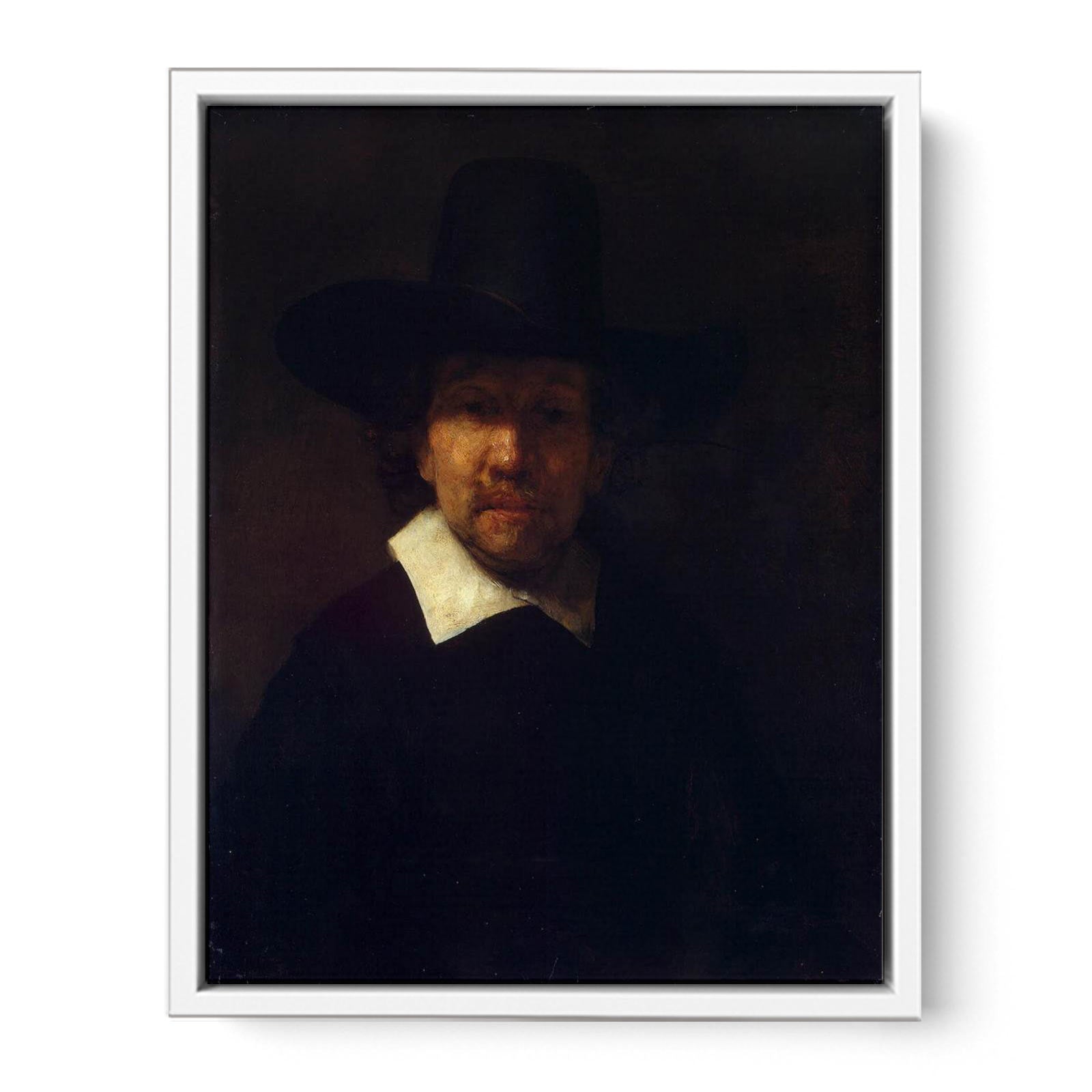 Portrait of Jeremiah Becker 1666 Painting