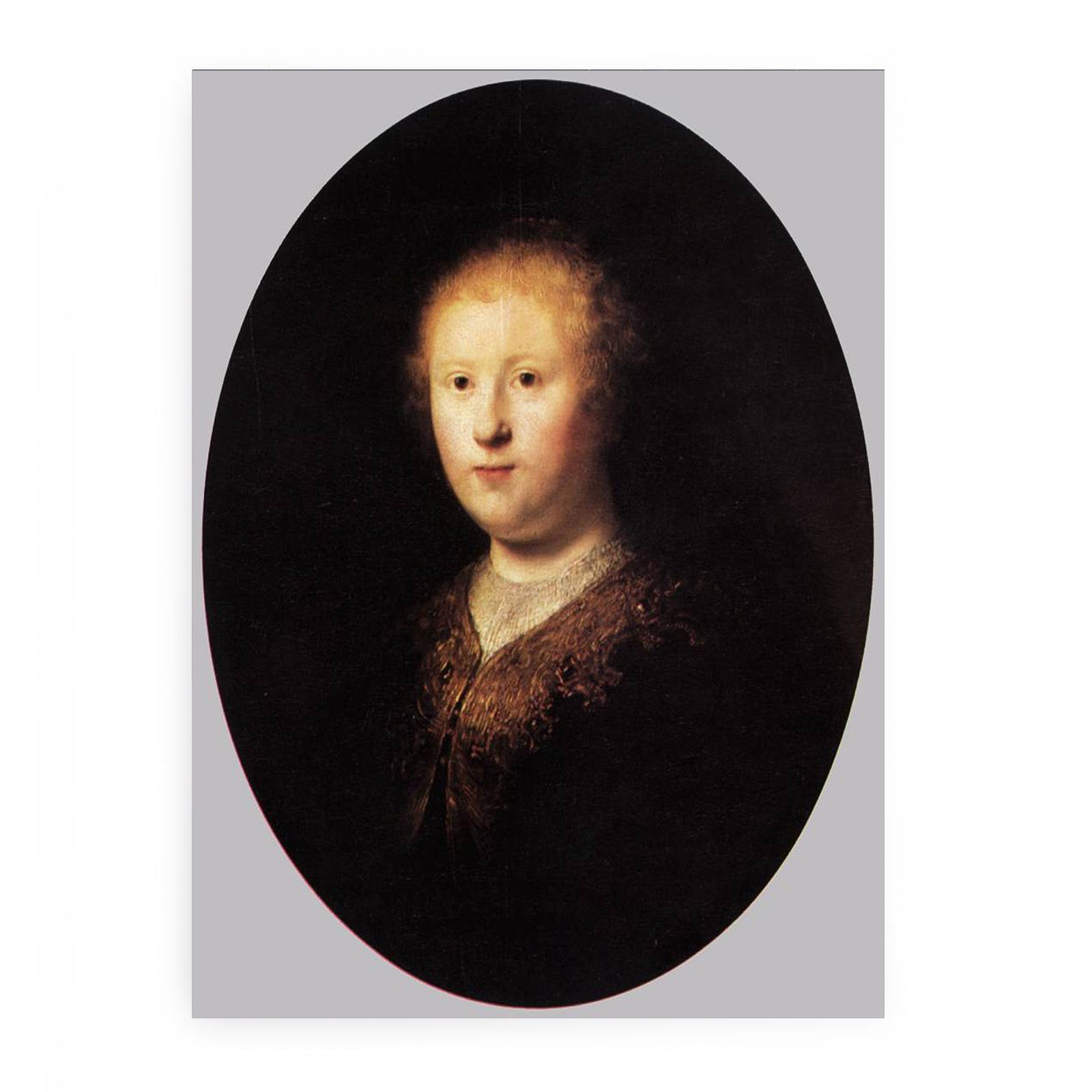 Portrait of a Young Woman Painting