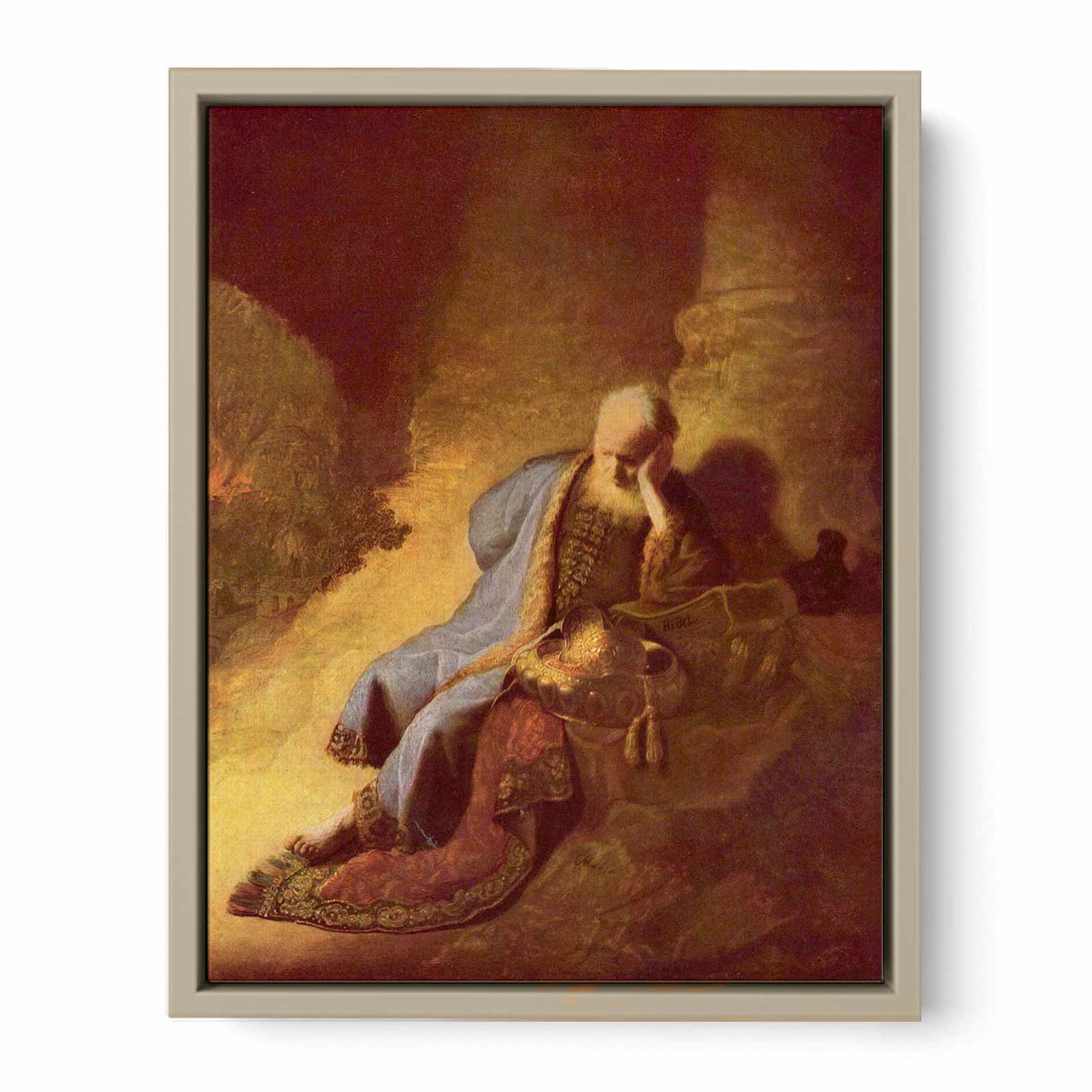 Jeremiah Lamenting the Destruction of Jerusalem 1630 Painting