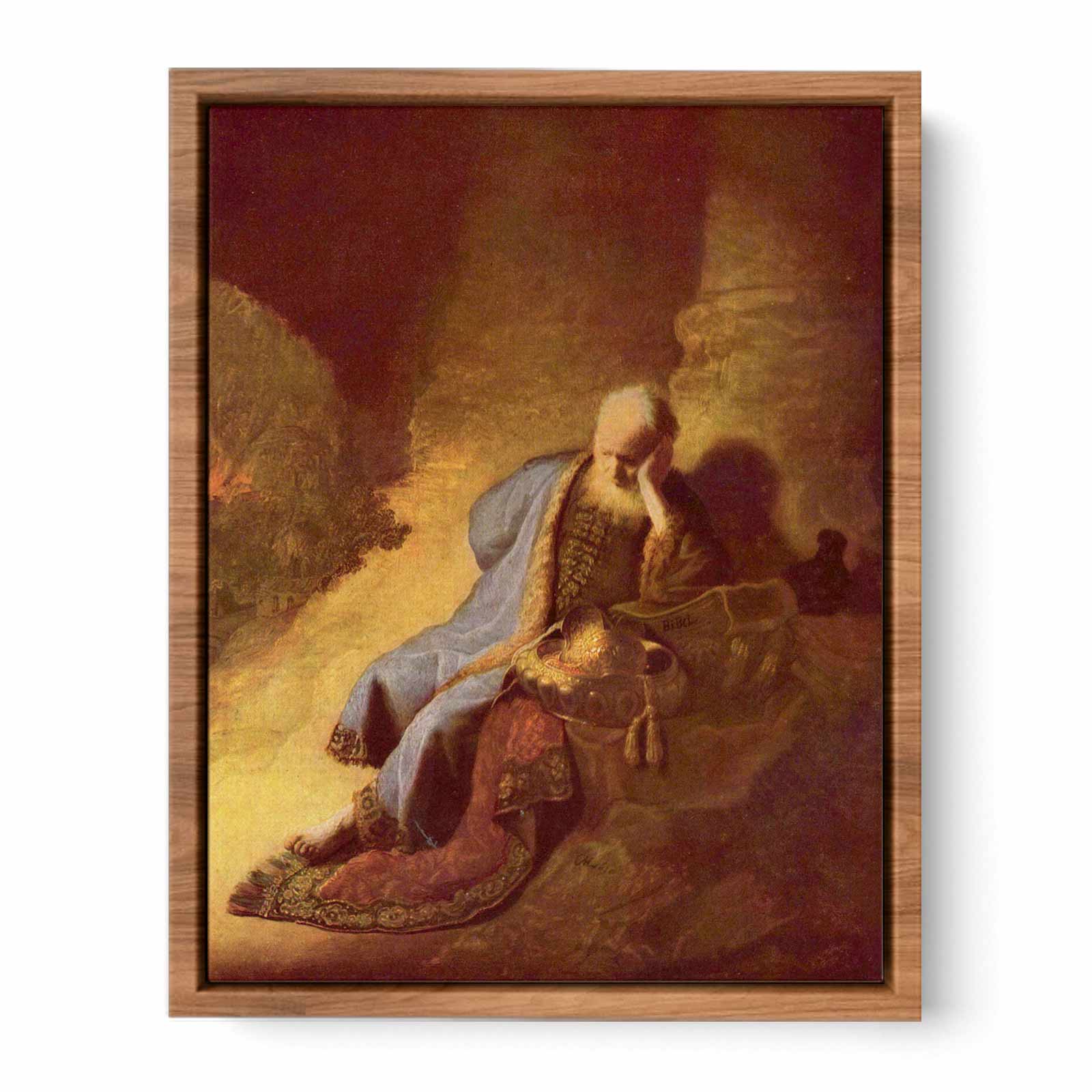 Jeremiah Lamenting the Destruction of Jerusalem 1630 Painting
