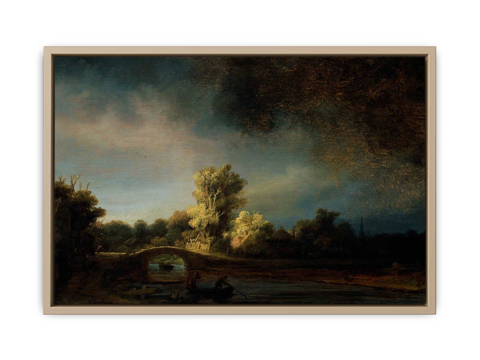 The Stone Bridge Painting