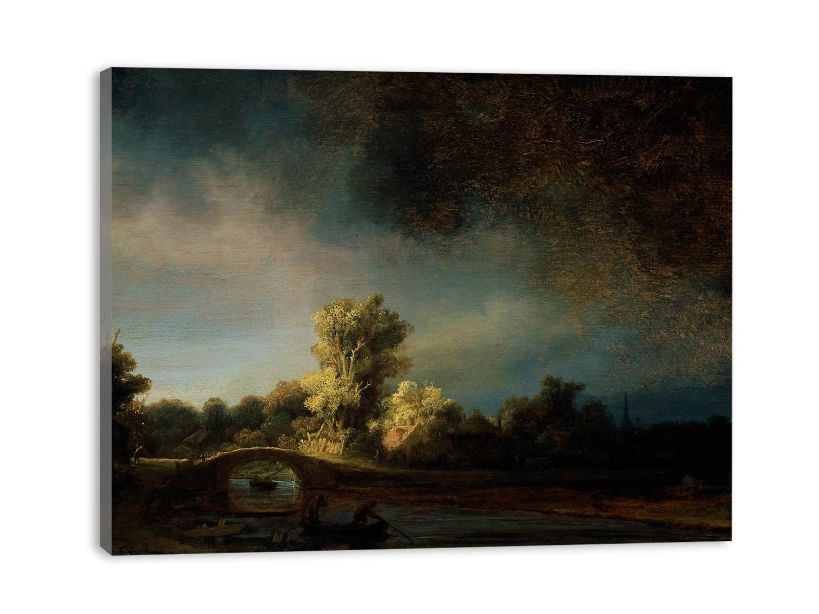 The Stone Bridge Painting