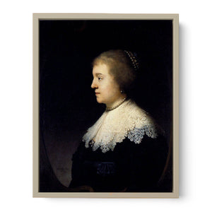 Portrait Of Amalia van Solms Painting