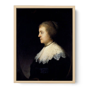 Portrait Of Amalia van Solms Painting