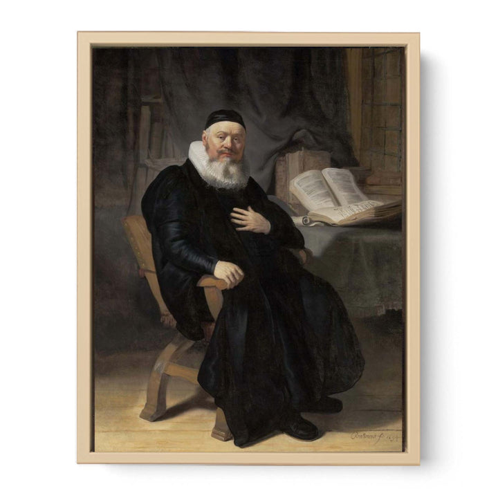 Portrait Of Johannes Elison Painting