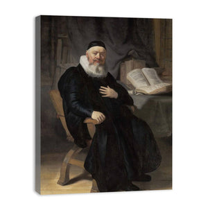 Portrait Of Johannes Elison Painting
