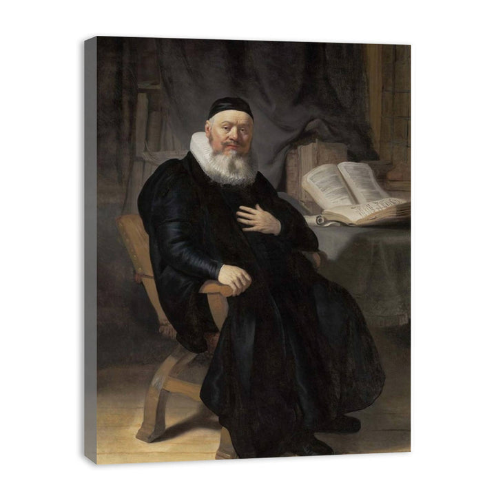Portrait Of Johannes Elison Painting