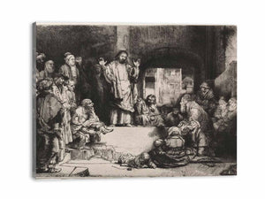 Christ Preaching ('La Petite Tombe') Painting