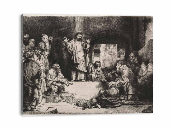 Christ Preaching ('La Petite Tombe') Painting
