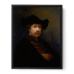 Portrait Of The Artist In A Flat Cap Painting