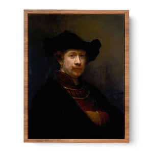 Portrait Of The Artist In A Flat Cap Painting