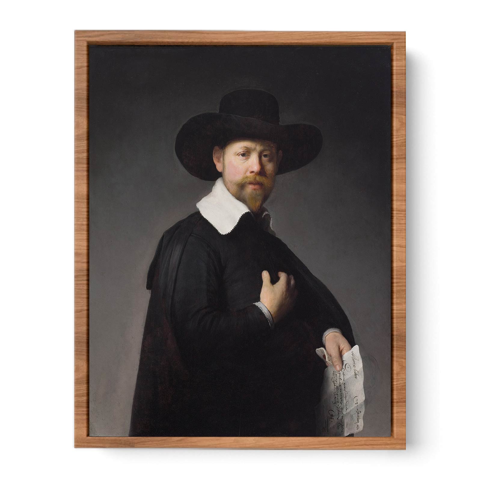 Portrait of Marten Looten Painting