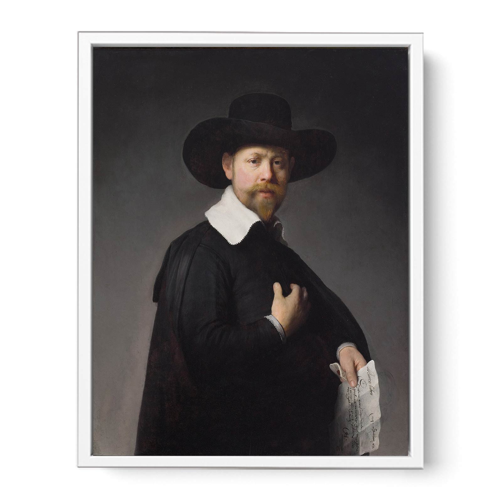 Portrait of Marten Looten Painting