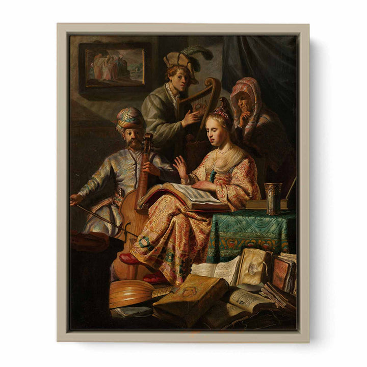 Musical Allegory Painting