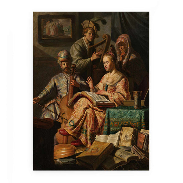 Musical Allegory Painting