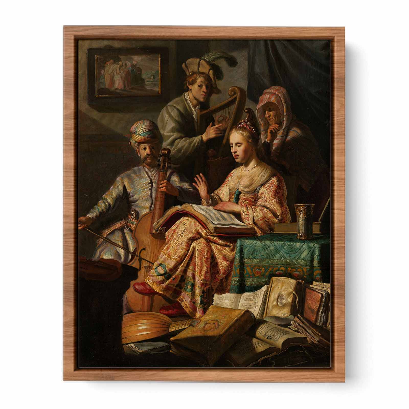 Musical Allegory Painting