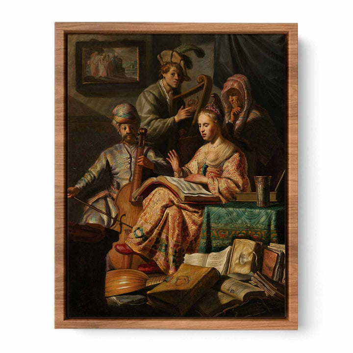 Musical Allegory Painting