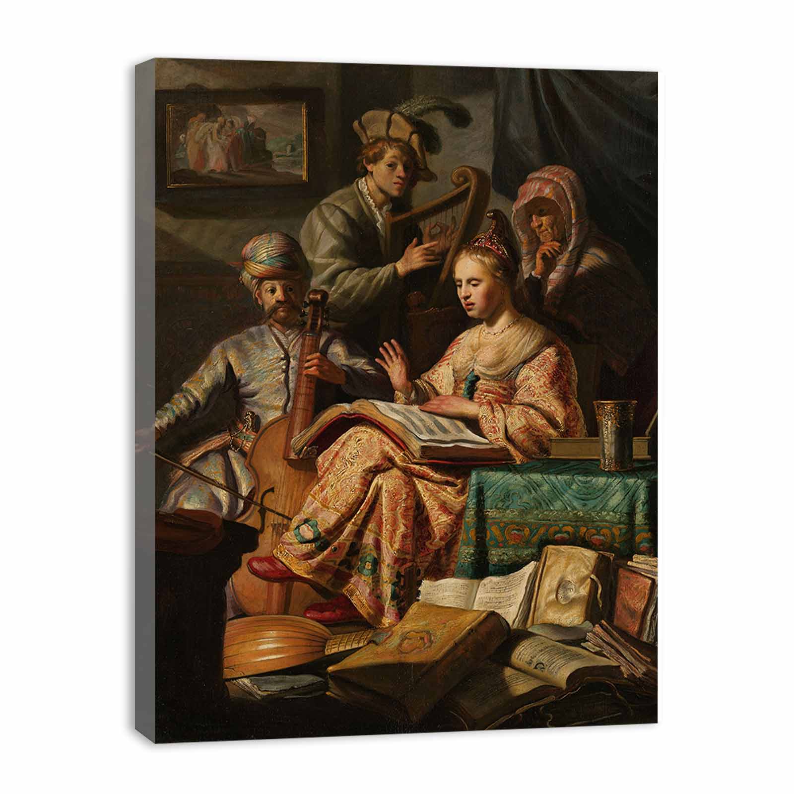 Musical Allegory Painting