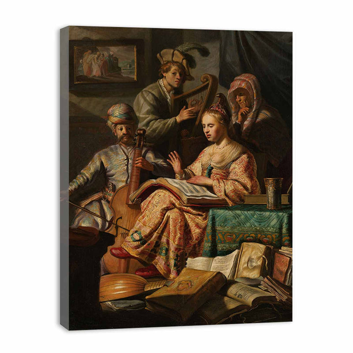 Musical Allegory Painting