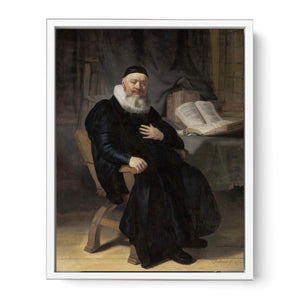 Le Predicateur Johannes Elison,boston 1634 Painting