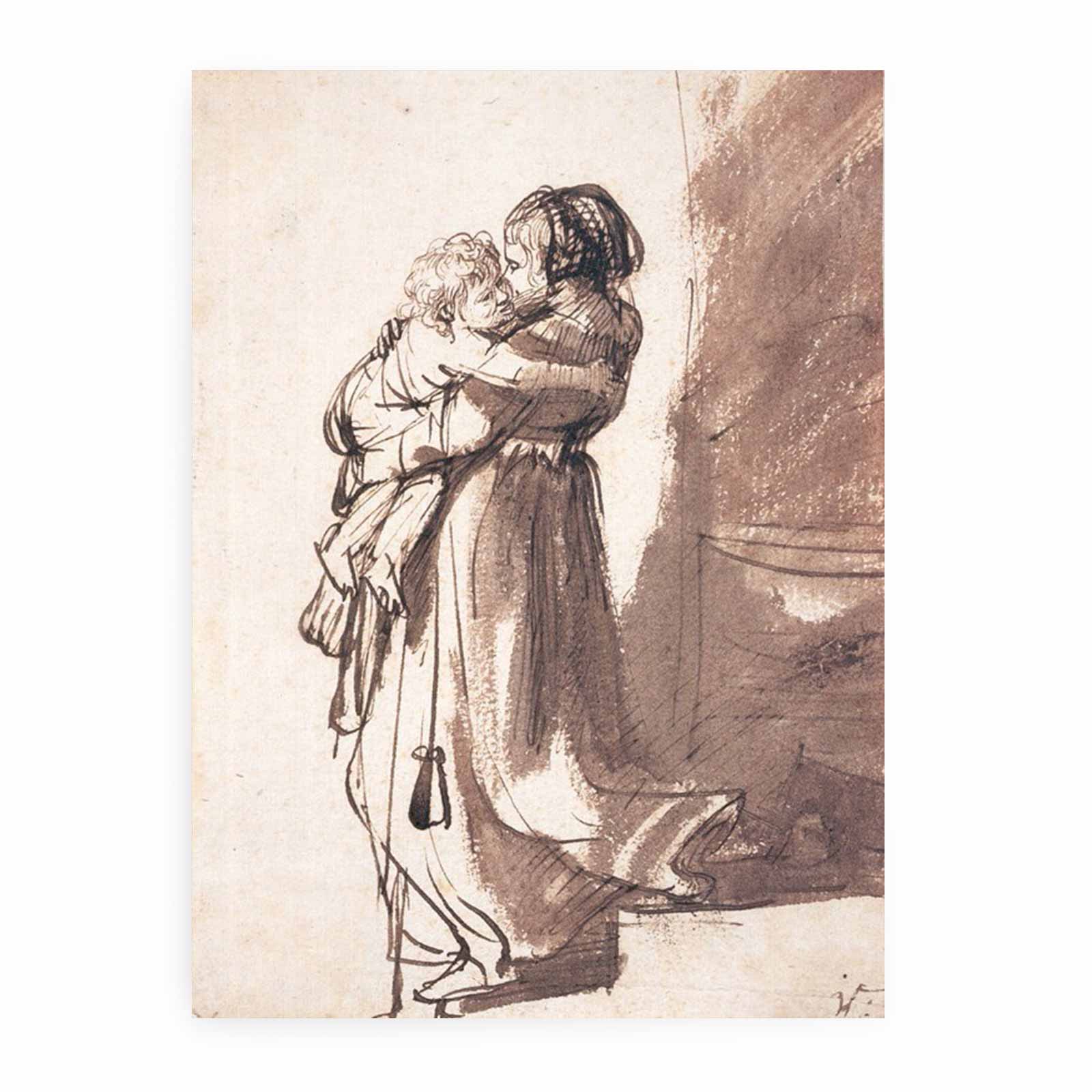 Saskia with a Child Painting