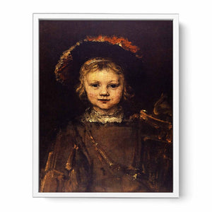 Portrait of a boy (Titus, Rembrandt's son) Painting