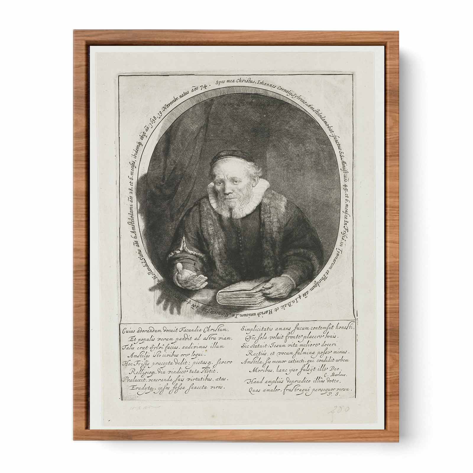 Portrait Of Johannes Cornelisz Painting
