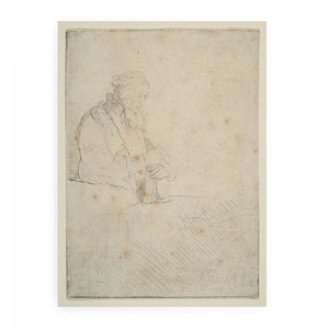 Young Man At His Desk Painting