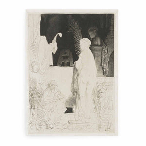 The Artist drawing from the Model Painting