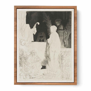 The Artist drawing from the Model Painting