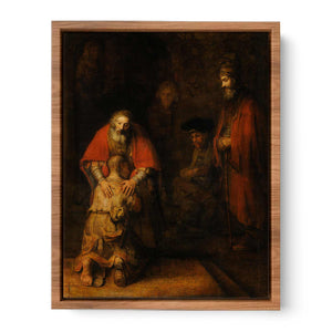The Return of the Prodigal Son (detail -1) c. 1669 Painting
