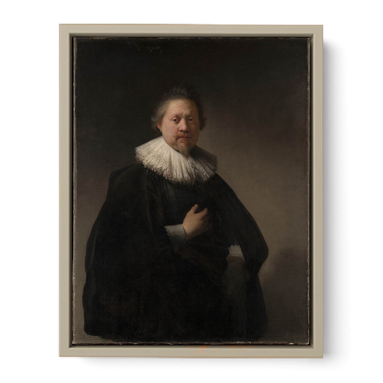 Portrait Of A Man Painting