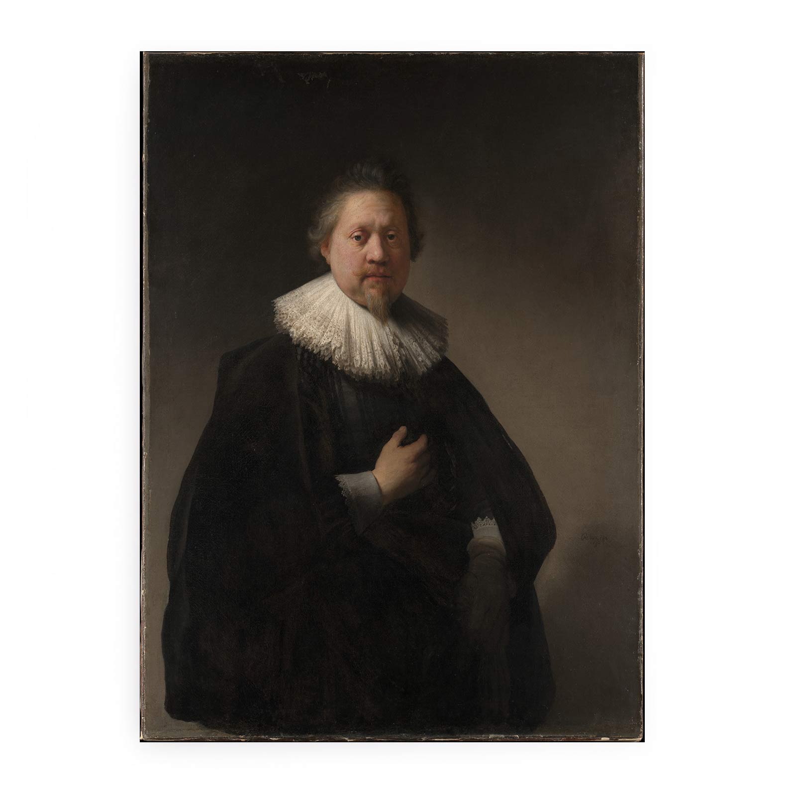 Portrait Of A Man Painting