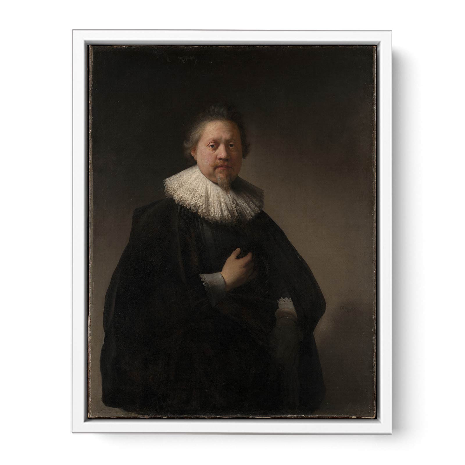 Portrait Of A Man Painting