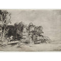 Clump of Trees with a Vista Painting