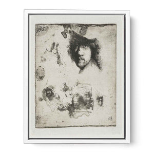 Sheet of Studies Head of the Artist, a Beggar Couple, Heads of an old Man and an old Woman, etc. Painting