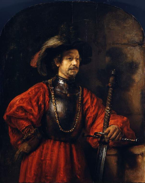 Portrait of a Man in Military Dress 