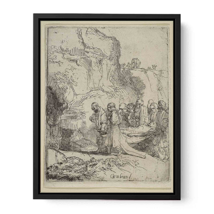 Christ carried to the Tomb Painting