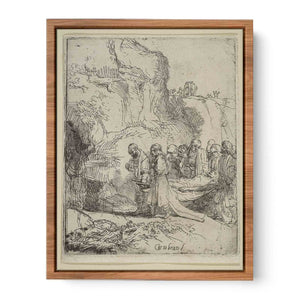 Christ carried to the Tomb Painting