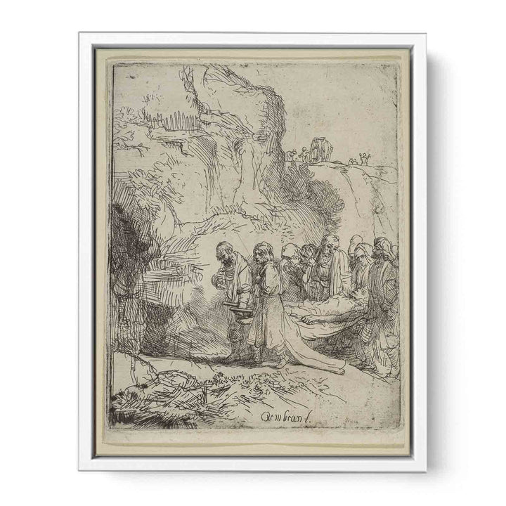 Christ carried to the Tomb Painting