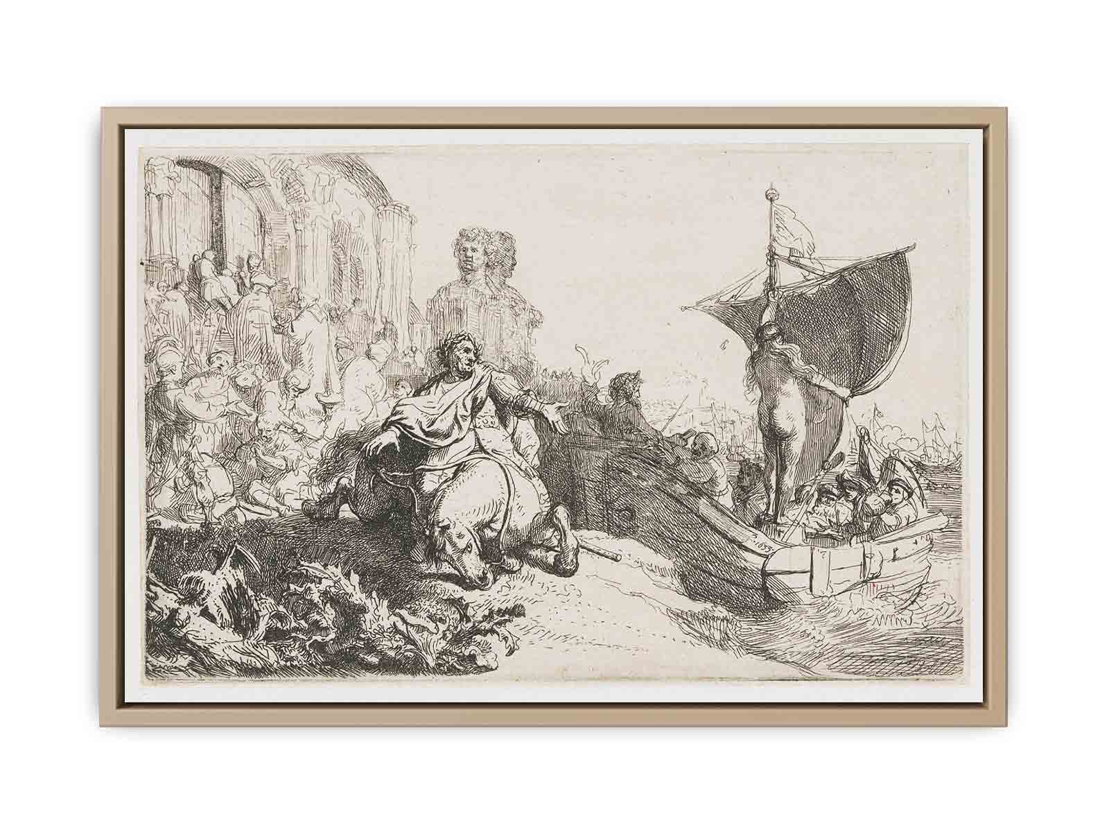 The ship of Fortune 3 Painting