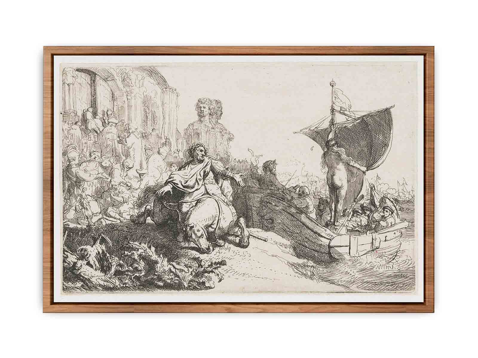 The ship of Fortune 3 Painting