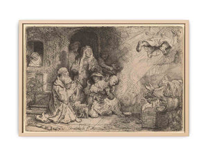 The Angel departing from the Family of Tobias Painting